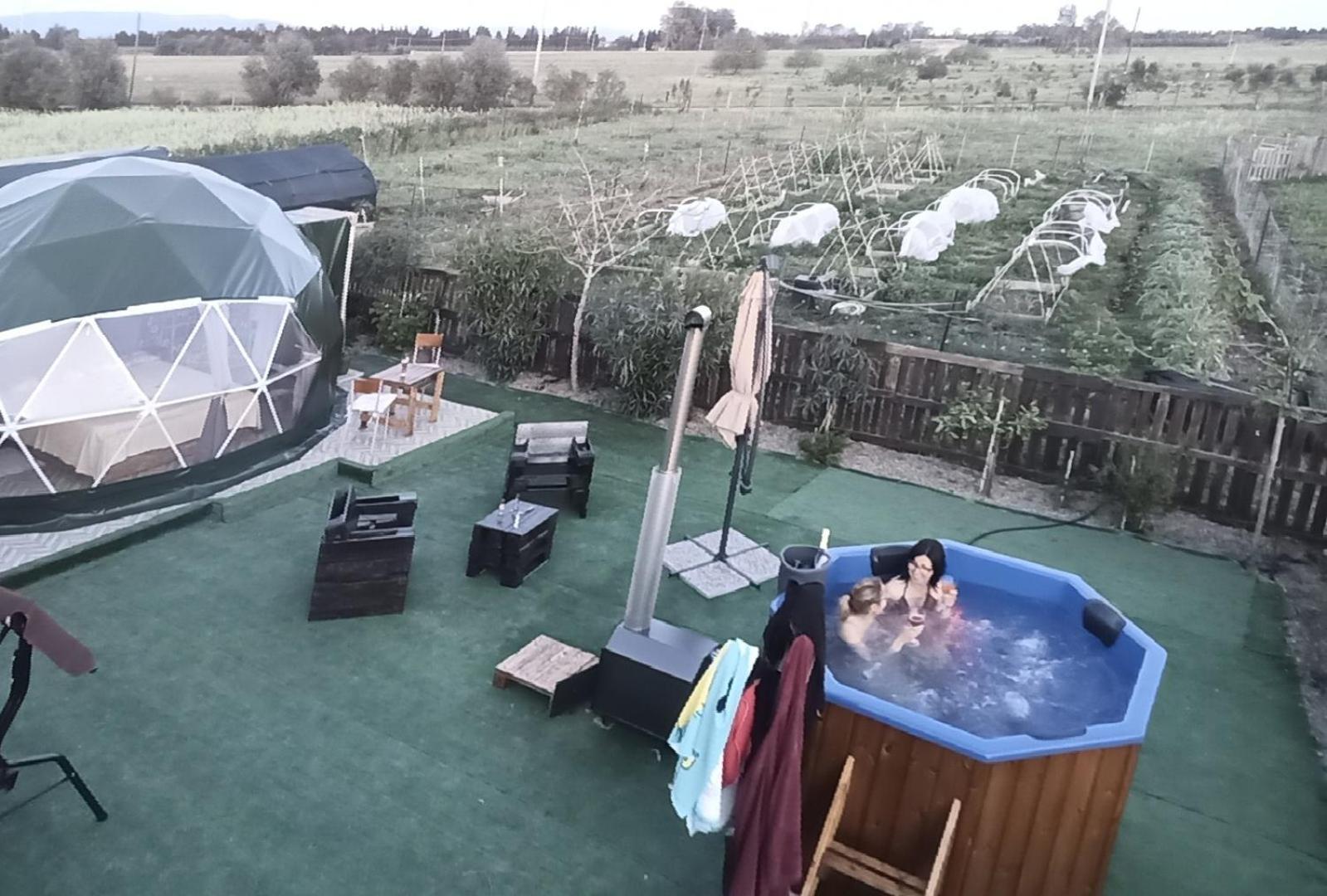 Podere Kiri Dome Experience Decimomannu المظهر الخارجي الصورة