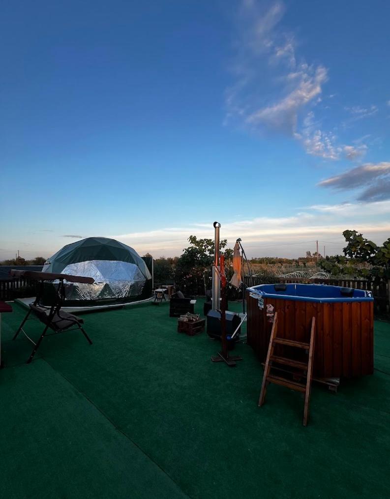Podere Kiri Dome Experience Decimomannu المظهر الخارجي الصورة