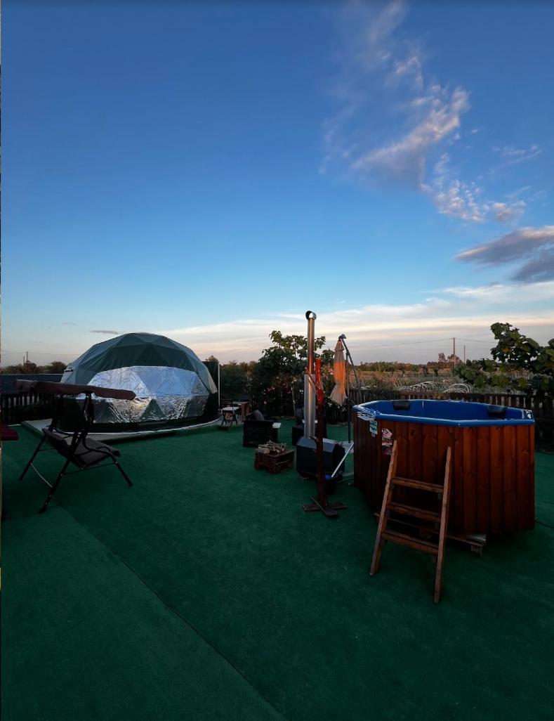 Podere Kiri Dome Experience Decimomannu المظهر الخارجي الصورة